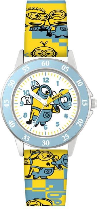 Disney Accutime Minions Yellow Silicone Strap Time Teacher Watch DMF4107 (Analoguhr)
