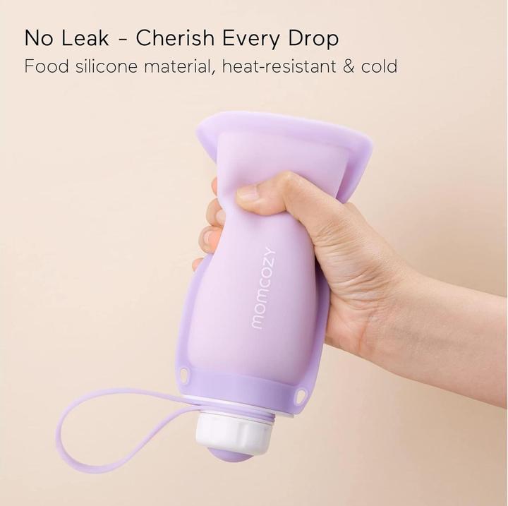 Actual product image Momcozy Silicone milk storage bag