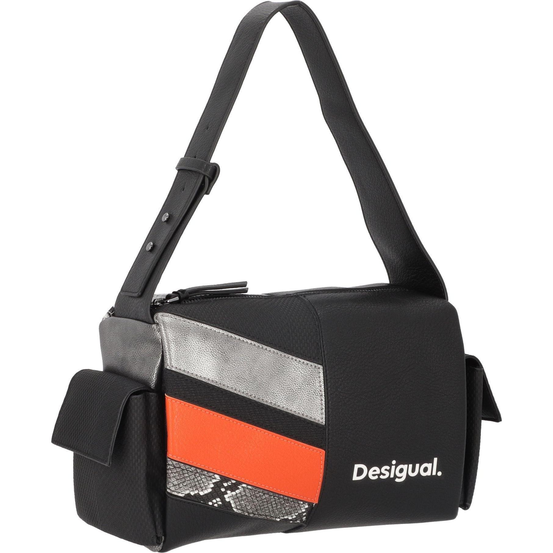 Thumbnail - Desigual, Handtasche, Basic 3 Schultertasche 26.5 cm, Schwarz