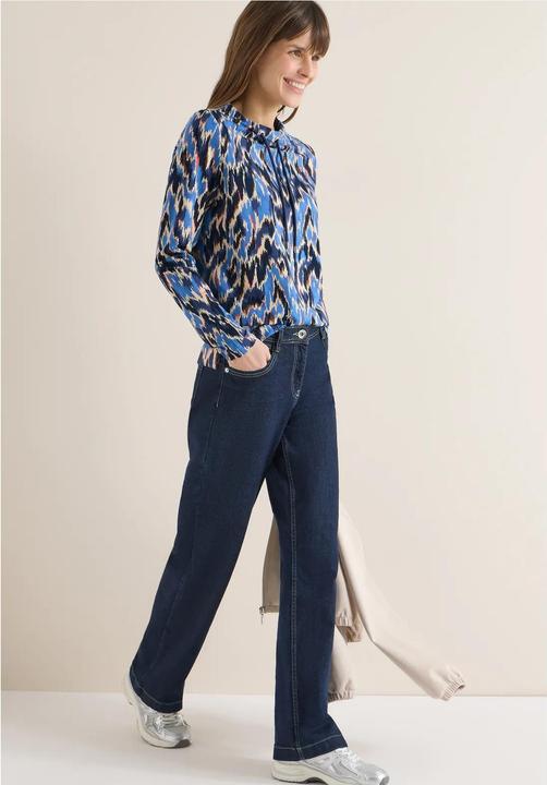 Produktbild Cecil Damen-T-Shirt mit Stehkragen (M)