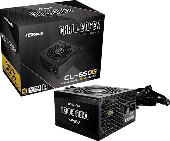 Productafbeelding AsRock Steel Legend voeding 650W 80+ Gold (650 W)
