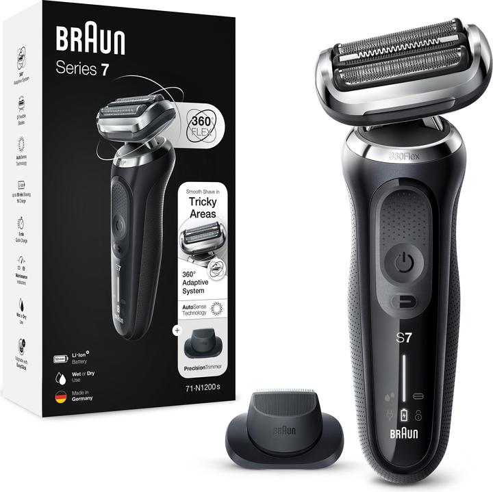 Productafbeelding Braun Serie 7 Elektrisch scheerapparaat met precisietrimmer