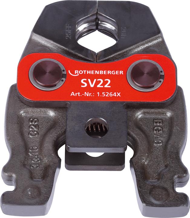 Actual product image Rothenberger Press jaw ROMAX® Compact SV 22 mm (127 mm)