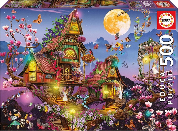 Produktbild Educa Elfenhaus 500 Teile Puzzle (500 Teile)