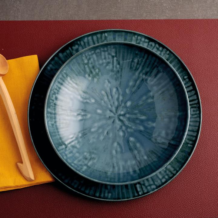 Productafbeelding Arthur Krupp Diner Service Fusion Blauw 12 stuks,Blauw (12 Pcs.)