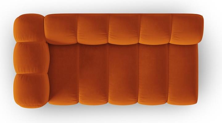 Actual product image Micadoni Velvet Left Modular Sofa, "Lupine", 3 Seats, 175x95x70Made in Europe (Modular sofa, 3-seater)