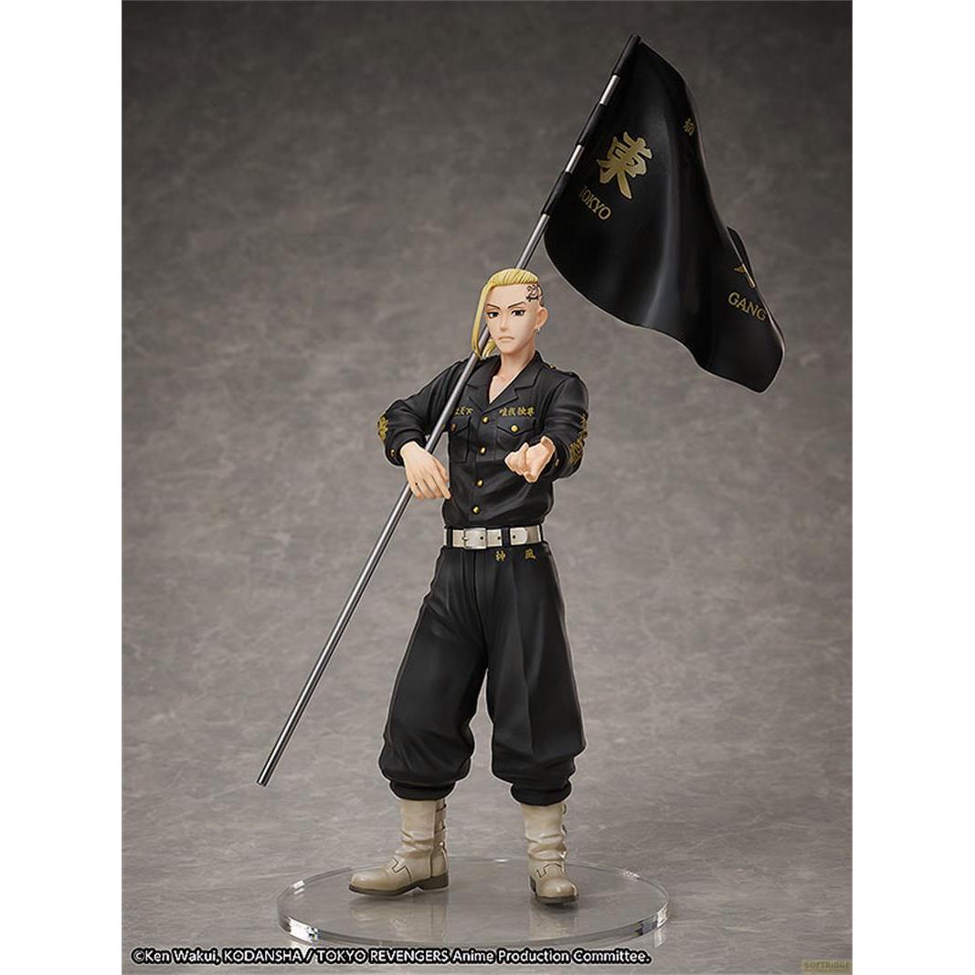 Thumbnail - FREEing Tokyo Revengers set statuette PVC et bague 1/8 Ken Ryuguji 30 cm - taille de bague 13