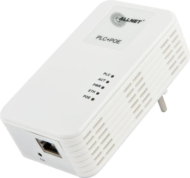 Produktbild Allnet Powerline 1200Mbit Bridge RJ45 HomePlugV2 SmartLink mit PoE AT (1200 Mbit/s)