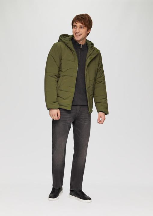 Immagine prodotto S.Oliver Outdoor-Jacke Gesteppte Outdoor-Jacke mit Kapuze (M)