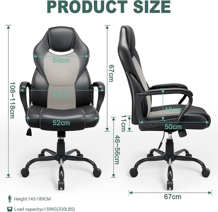 Produktbild Basetbl Ergonomischer Bürostuhl