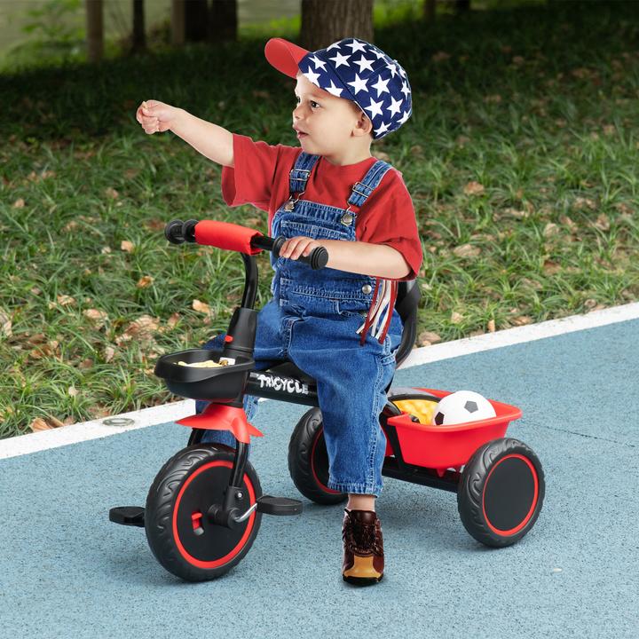 Image du produit Aiyaplay Tricycle pour enfants avec panier arrière