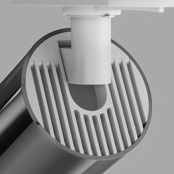 Image du produit Maytoni Focus Lampe sur rail GU10 monophasée orientable Blanc Graphite