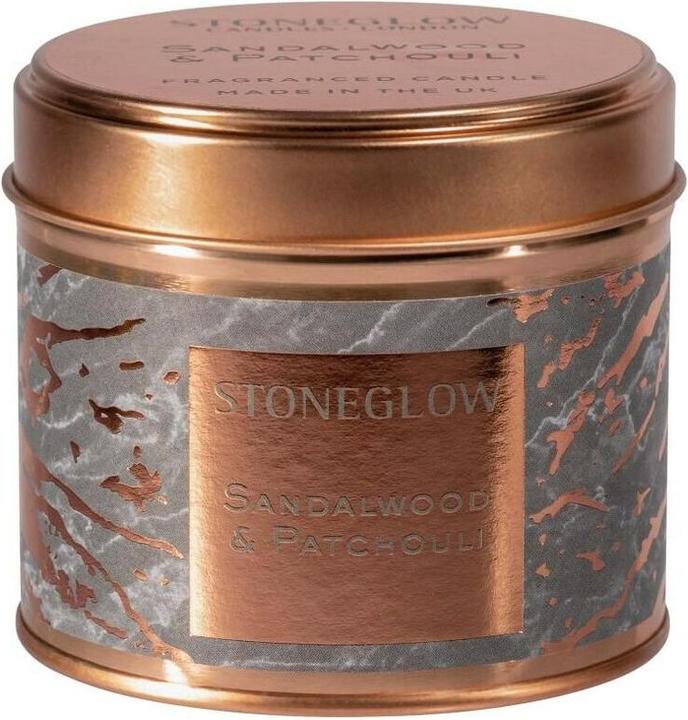 Image du produit Stoneglow Duftkerze Sandalwood & Patchouli 135 g, Eigenschaften