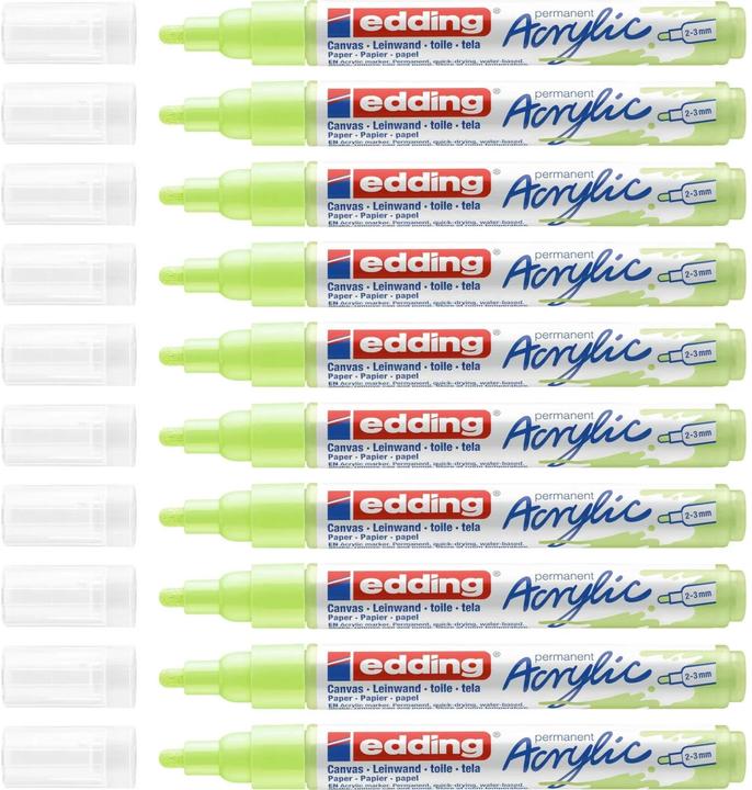 Produktbild Edding Acrylmarker 5100 Medium (Pastellgrün, 3 mm, 1 x)