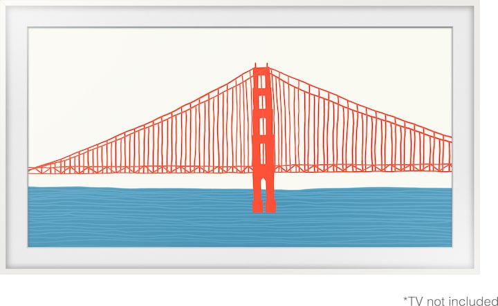 Actual product image Samsung Interchangeable frame 75" (Framing system)
