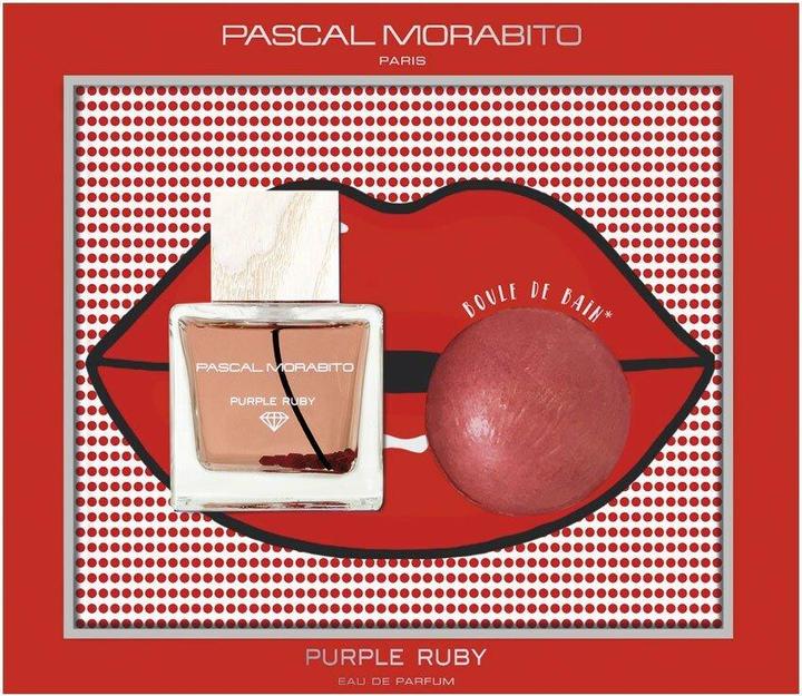 Produktbild Pascal Morabito Purple Ruby Eau De Parfum 95ml Spray & Badebombe Geschenkset (Parfum Set)