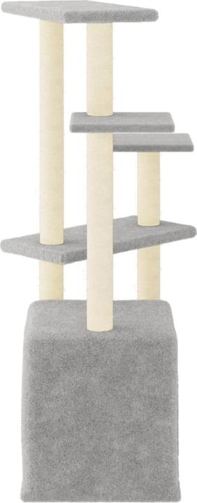 Produktbild vidaXL Kratzbaum (107.50 cm, Hellgrau)
