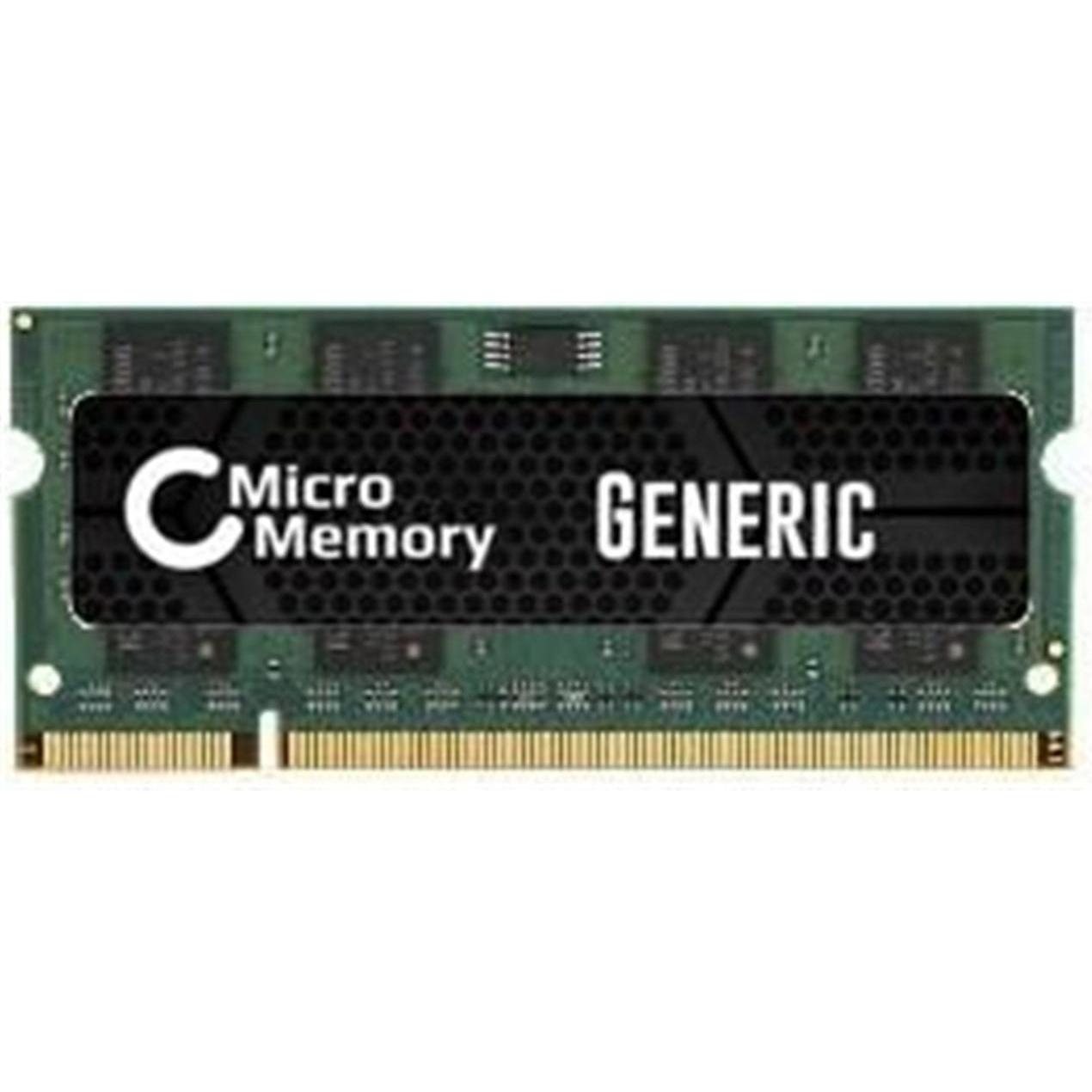 CoreParts 2GB Memory Module (1 x 2GB), RAM Modellspezifisch, Grün