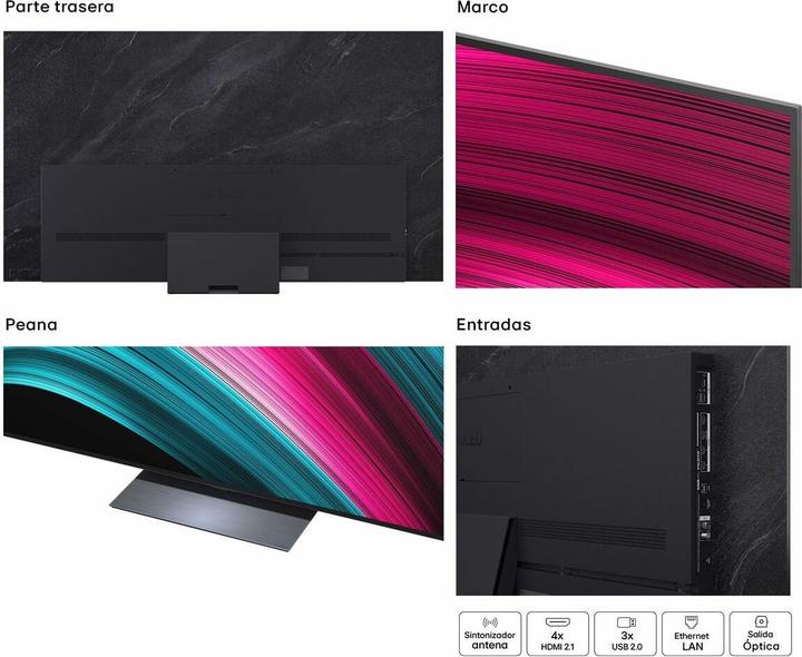 Produktbild LG OLED83C54LAAEU (83", OLED, 4K, 2025, EU)