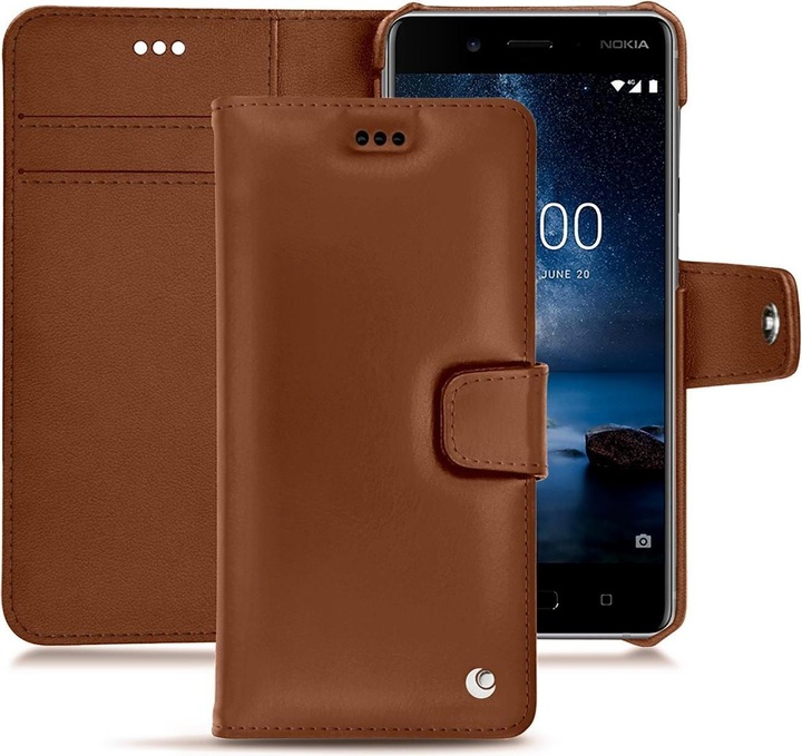 Noreve Lederschutzhülle Wallet (Nokia 8)