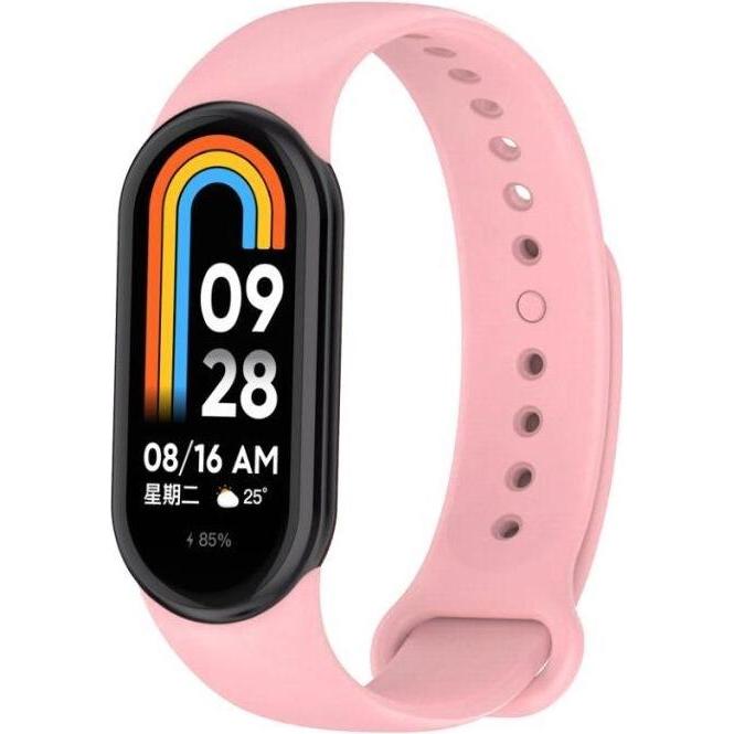 Rhinotech řemínek pro Xiaomi Mi Band 8 světle růžová, Cinturini per orologi