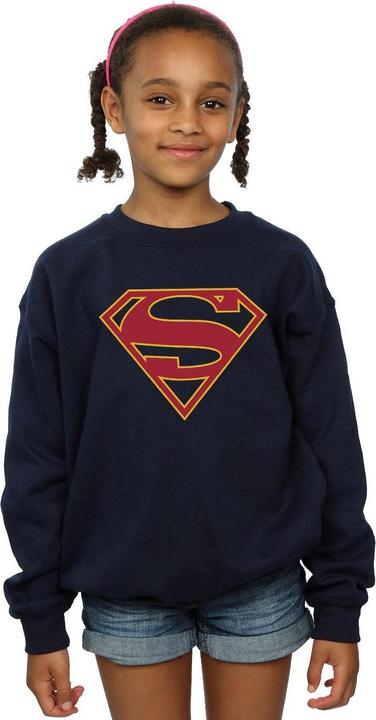 Produktbild Supergirl Logo Sweatshirt Mädchen (116)