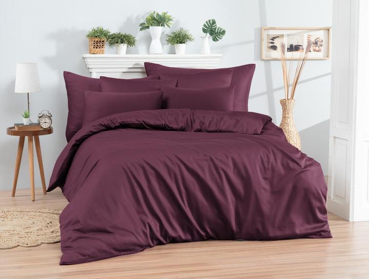 Actual product image KAS Uni satin (Pillowcase, 65 x 100 cm)
