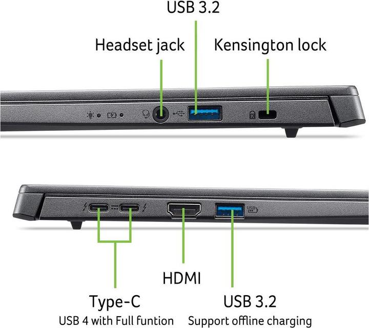 Produktbild Acer Aspire 14 AI (14", 16 GB, Eng. Int.)