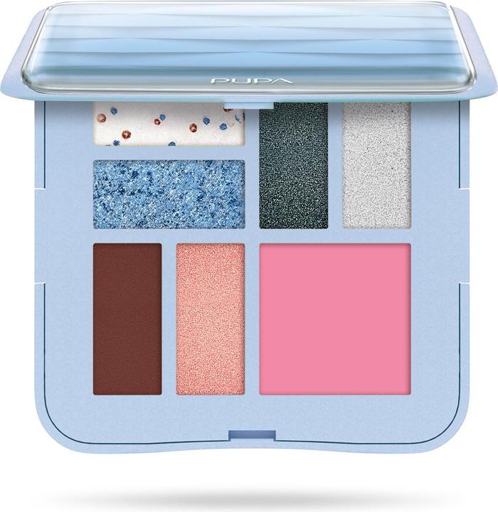 Actual product image Pupa Milano Palette S 3D Effects (Light blue)