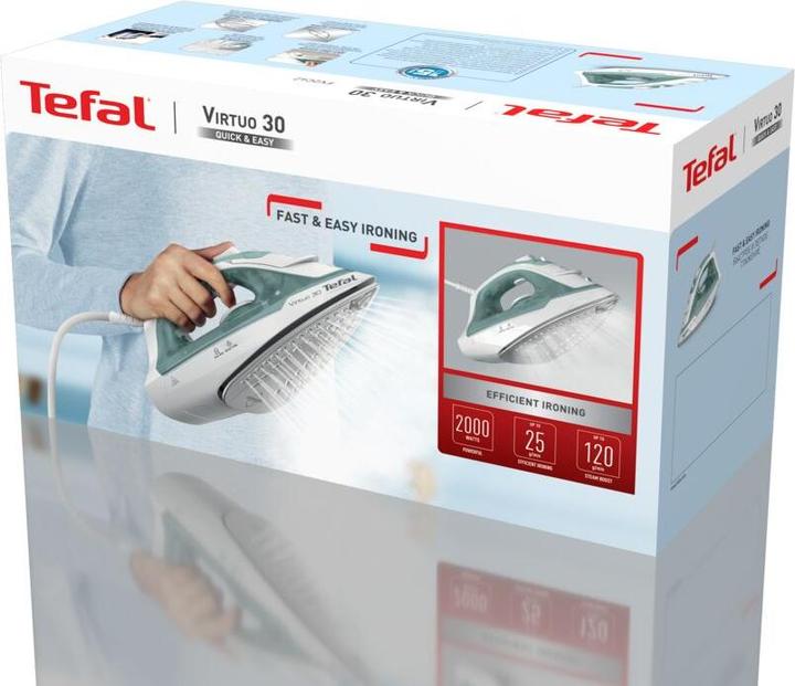 Productafbeelding Tefal Virtuo 30 FV2C42 Dampfbügeleisen (2000 W, 120 g/min)