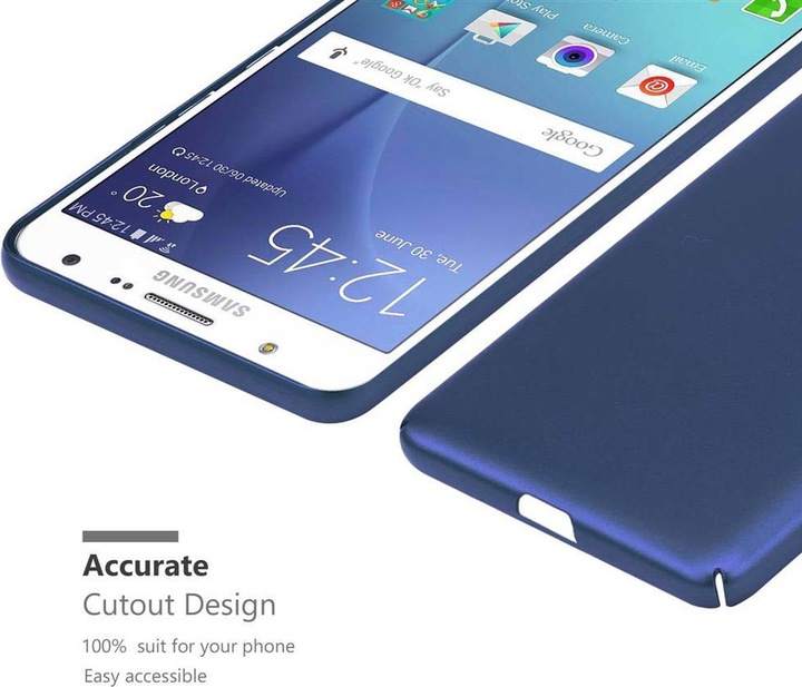 Produktbild Cadorabo Hard Cover Matt Metall Cover (Samsung Galaxy J7)