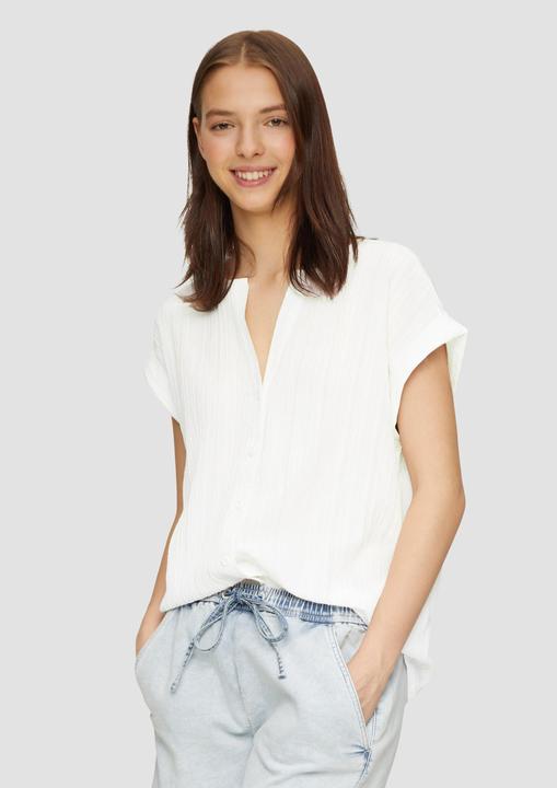 Produktbild s.Oliver Oversize-Bluse mit Strukturmuster (44)