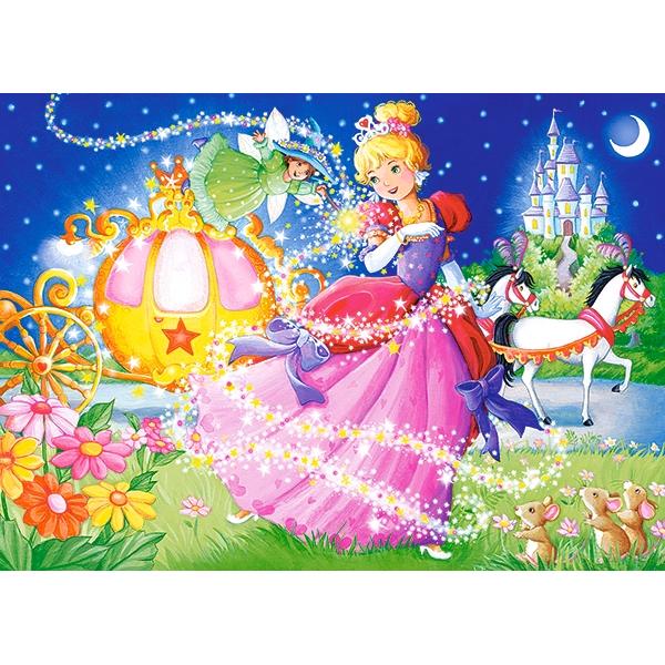 Thumbnail - Castorland Cinderella, Puzzle 120 Teile (120 Teile)
