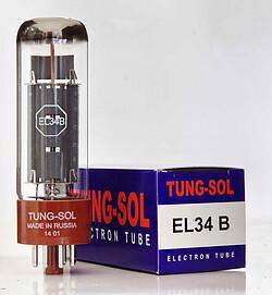 EL34B Power Amp Tube / Quartet