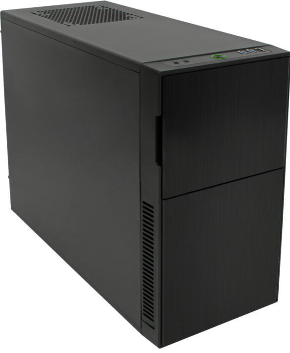Actual product image Nanoxia Deep Silence 4 (mATX, Mini-ITX)