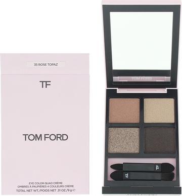 Produktbild Tom Ford Eye Color Quad, Eyeshadow Palette, 35, Rose Topaz, 4 Shades, 9 g For Women (Rose Topaz)
