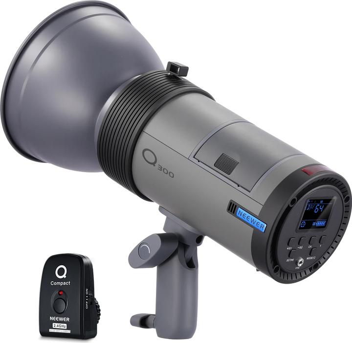 Actual product image Neewer Q300 300W 2.4G Outdoor Studio Flash Strobe with Li-Ion Battery (EU) (Flash head, 300 Ws)