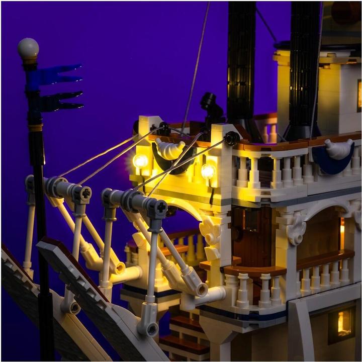 Image du produit Light my bricks LMB 2.0 Kit de lumière pour LEGO® 21356 Le bateau à vapeur du Mississippi