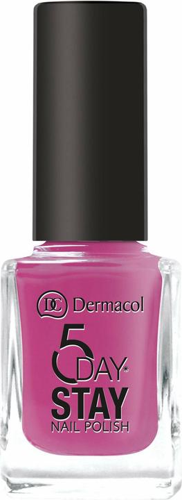 Produktbild Dermacol 5 Day Stay Longlasting Long Lasting Nail Polish 10 Ml 17 Pink Affair