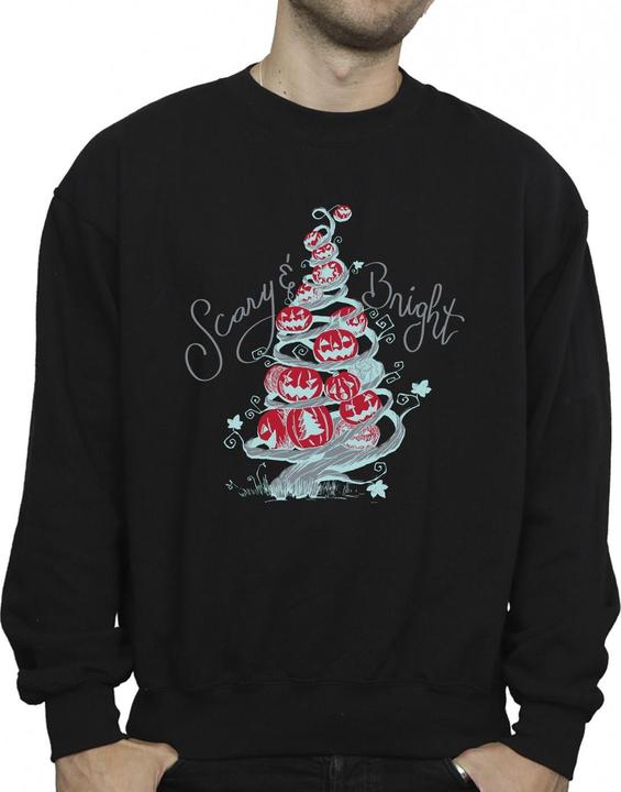 Image du produit Disney - Sweat THE NIGHTMARE BEFORE CHRISTMAS SCARY & BRIGHT - Homme (3XL)