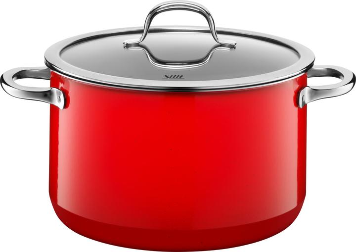 Produktbild Silit m.D.24cm Passion Red (24 cm, Kochtopf)