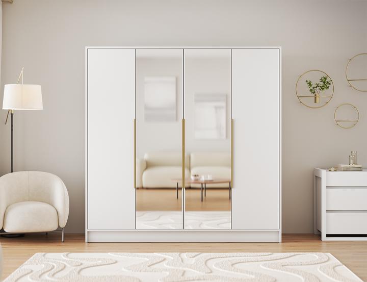 Produktbild ADRK Furniture Lunara 200 Drehtürenschrank (200 x 51 x 200 cm)