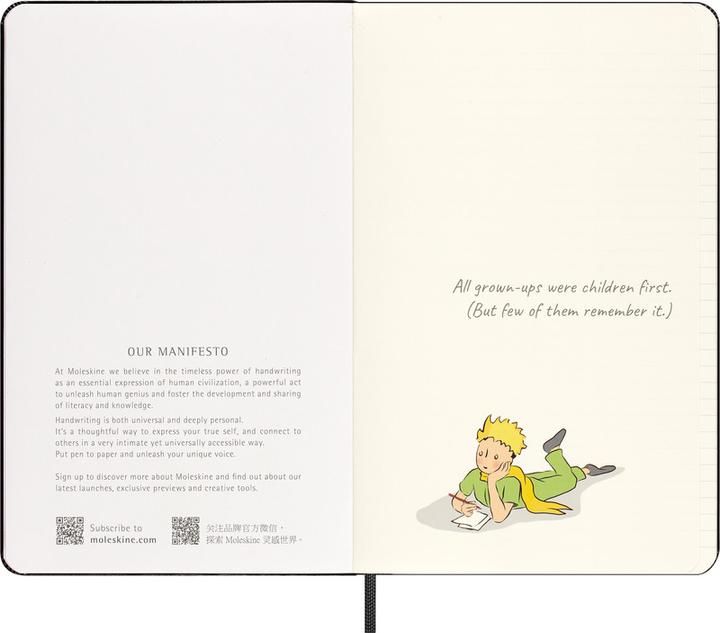 Image du produit Moleskine Le petit prince (130 x 210 mm, À rayures, Couverture rigide)