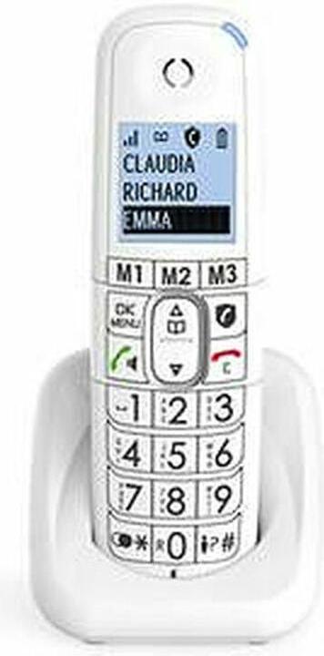 Produktbild Alcatel XL785 Analog/DECT-Telefon Rufnummernanzeige Weiss