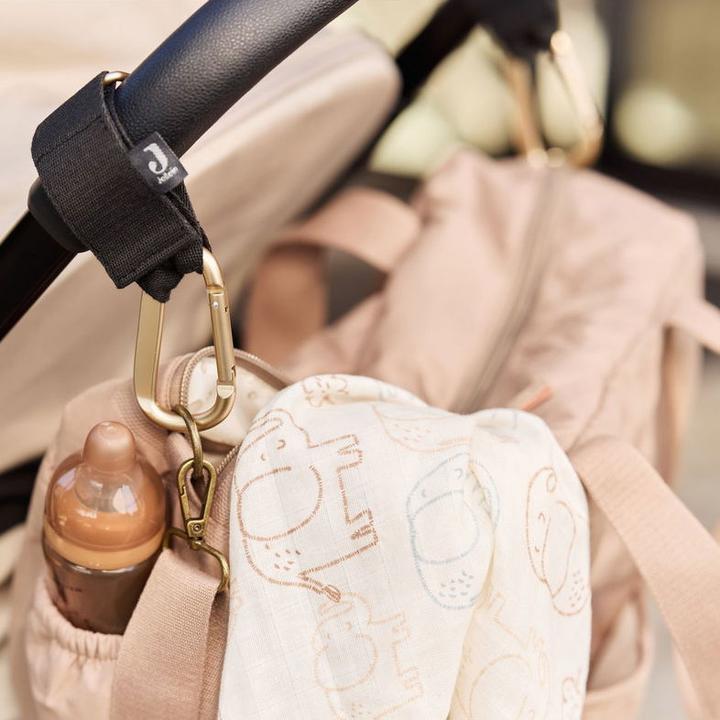 Actual product image Jollein Spucktücher Elephant Tales 3er Set (70 cm, 70 cm)