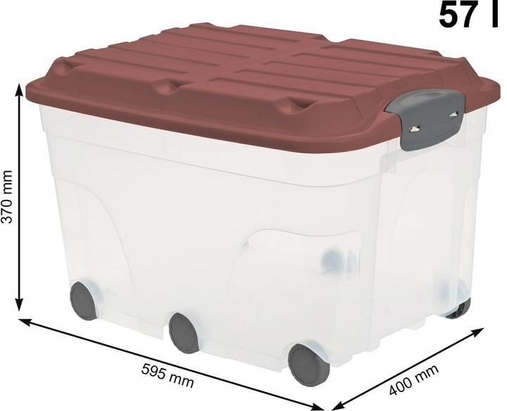 Produktbild Rotho Roller 6 (59.5 x 40 x 37 cm, 57 l)