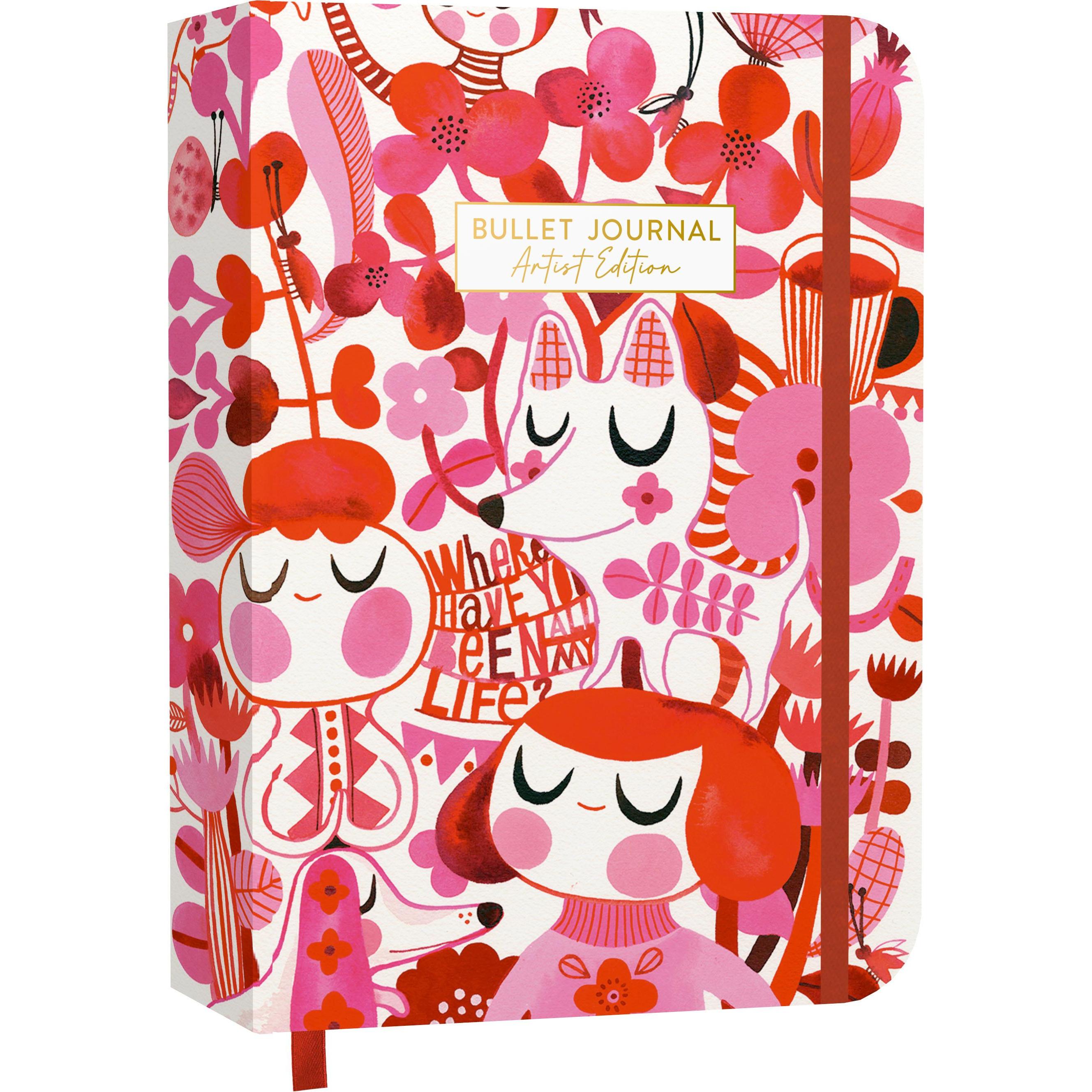 Edition Fischer, Heft + Block, Bullet Journal Artist Edition Life in (A5, Harter Einband)