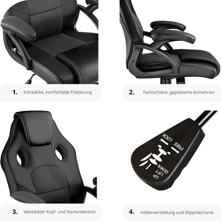 Immagine prodotto tectake Sedia da gioco racing Mike