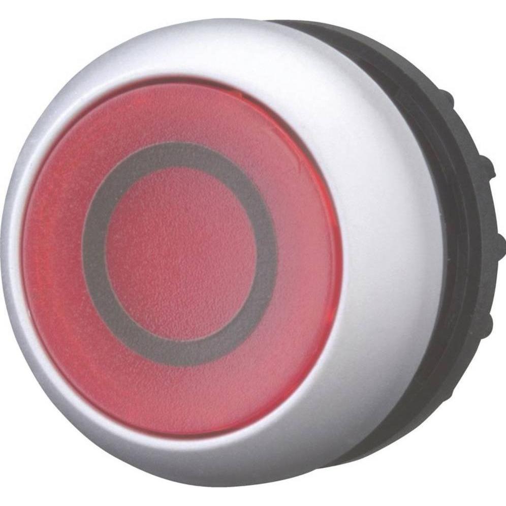Thumbnail - Eaton Pushbutton Head Red with "O" Illmd Maint, Taster + Schalter, Rot