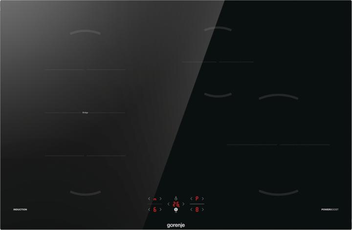 Produktbild Gorenje GI8421BSC Induktions-Kochfeld rahmenlos, 80 cm, 743797 (79.50 cm, Induktionskochfeld)